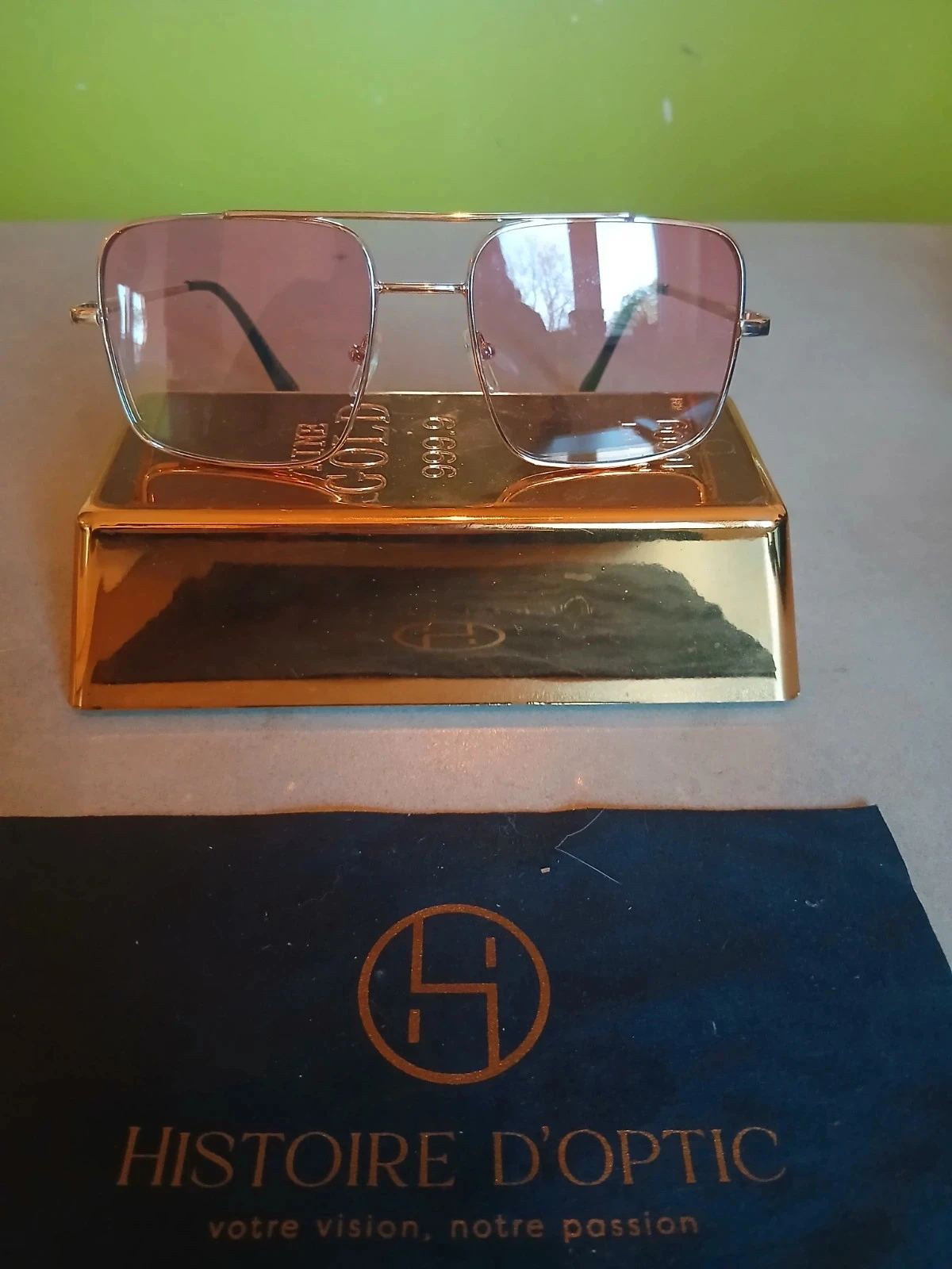 Óculos de Sol Luxo - Modelo CV2007 (Estilo 'Histoire d'Optic') – photo 2